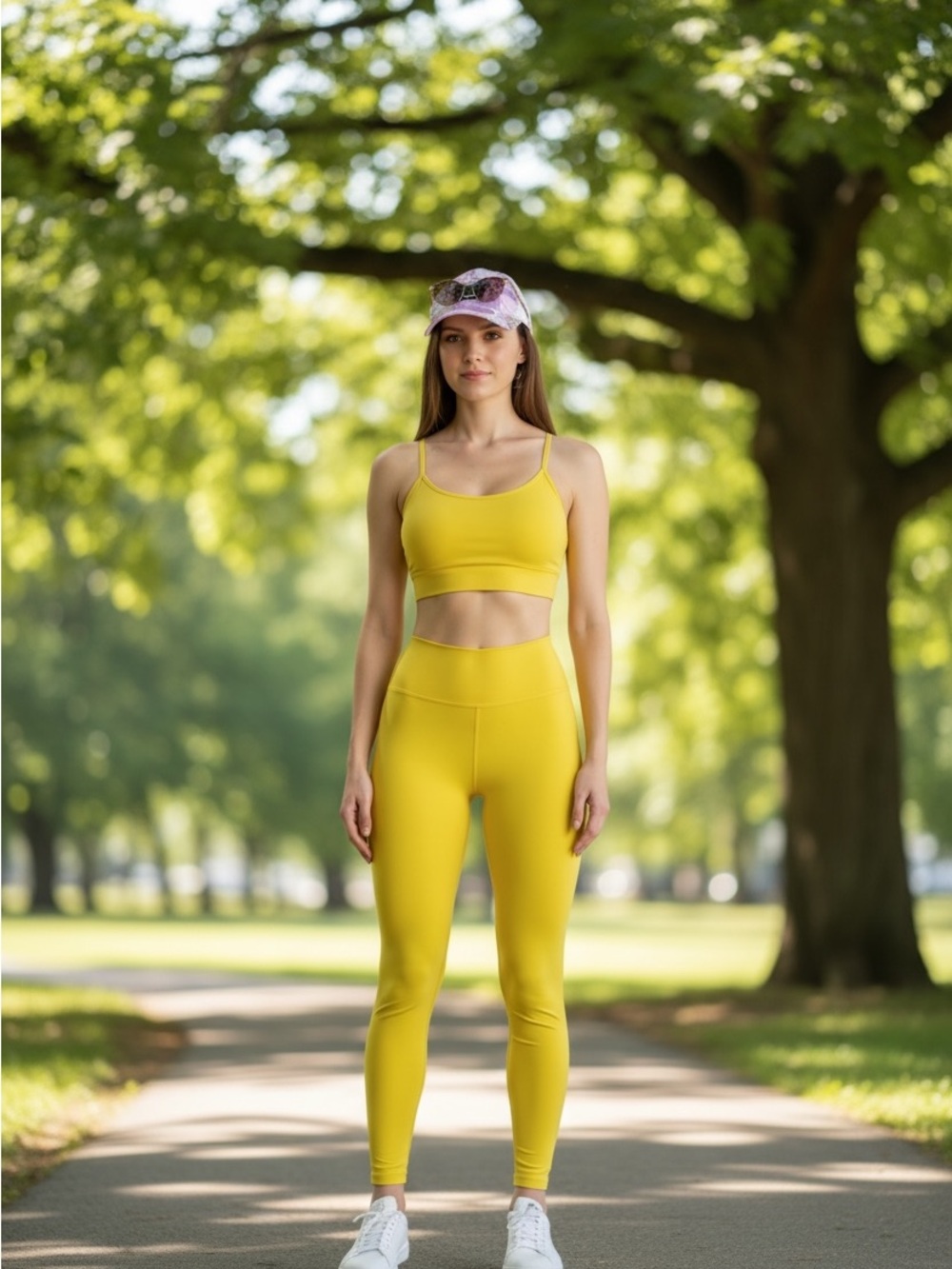Lululemon Athletica Vibrant Yellow Top And Pants